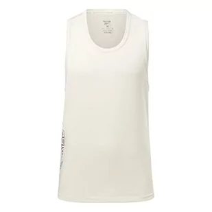 Reebok Męski top Lm Ac + Dreamblend Tank Top, Clawht, L - Koszulki sportowe męskie - miniaturka - grafika 1