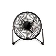 Wentylatory - Leziter Ruen wentylator USB do komputera stacjonarnego 5 W czarny - miniaturka - grafika 1