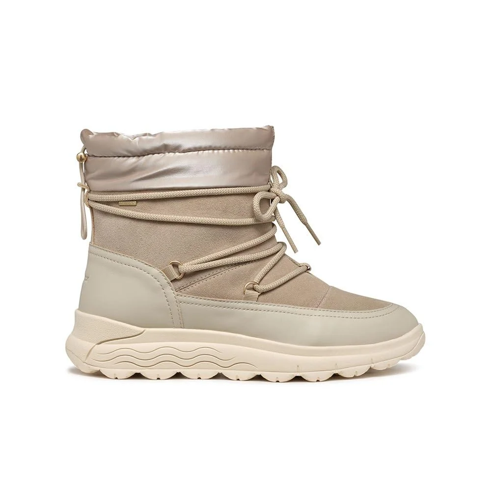 Geox Damskie buty D Spherica 4x4 B ABX Ankle Boot, Lt Taupe, 41 EU