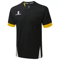 Koszule męskie - Surridge Sports Męska koszula treningowa Blade Czarny/bursztynowy/biały L - miniaturka - grafika 1