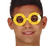 Dodatki do strojów karnawałowych - GUIRCA Okulary Żółtego Stworka OKUL/9444-G - miniaturka - grafika 1