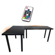 Biurka gamingowe - Biurko Gamingowe Narożne 180X120Led Duże - miniaturka - grafika 1