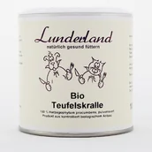 Suplementy i witaminy dla psów - Lunderland Diabelski pazur Bio Czarci pazur dla psa 250g - miniaturka - grafika 1