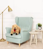 Maskotki i pluszaki - Miś Gustaw, Duży Pies, Golden Retriever, Beżowy, 75Cm - miniaturka - grafika 1