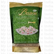 Ryż - Indyjski ryż Banno paraboliczny sella basmati 1 kg - miniaturka - grafika 1