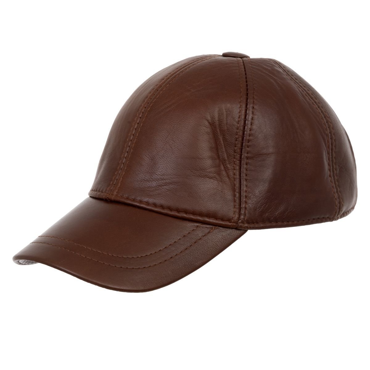 Czapka Skórzana Kaletnik Caput Brązowa