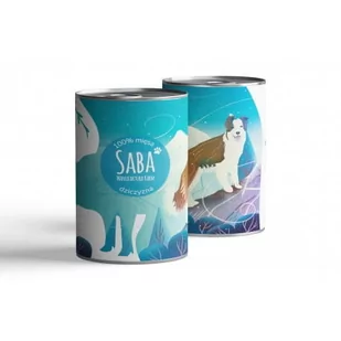 Mokra karma dla psa  -  dziczyzna (100%) SABA 410g - Mokra karma dla psów - miniaturka - grafika 1