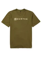 Koszulki męskie - Burton Koszulka "Horizontal Mountain" w kolorze khaki - miniaturka - grafika 1