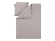 Pościel - LIVARNO® Pościel satynowa z mikrofibry, 220 x 200 cm (Geometria/beżowy) - miniaturka - grafika 1