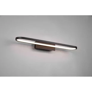 Trio Gianni LED IP44 kinkiet łazienkowy czarny L60/22W - Lampy ścienne - miniaturka - grafika 1
