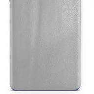 Akcesoria do tabletów i e-booków - folia naklejka skórka strukturalna na TYŁ do Blackview Tab 18 - Skóra Srebrna - apgo SKINS - miniaturka - grafika 1