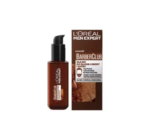 L'Oreal Paris L'Oreal Paris Men Expert Barber Club olejek do długiej brody i skóry 30ml - Kosmetyki do pielęgnacji twarzy męskie - miniaturka - grafika 2