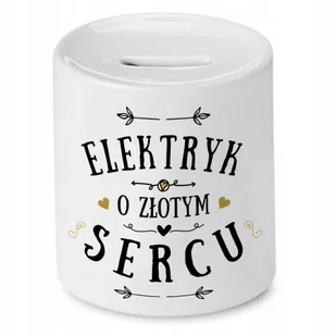 Dla Elektryka Skarbonka na Urodziny na Prezent z Nadrukiem ze Zdjęciem - Skarbonki Dla Elektryka Skarbonka na Urodziny na Prezent z Nadrukiem ze Zdjęciem - Skarbonki - miniaturka - grafika 1