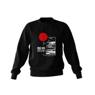 Odzież do sportów motorowych - Bluza Nissan Skyline 33 GTR czarna-M - miniaturka - grafika 1