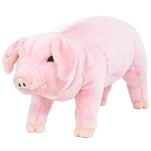vidaXL vidaXL Pluszowa świnka, stojąca, różowa, XXL - Maskotki i pluszaki - miniaturka - grafika 1