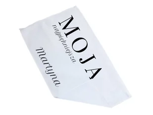 Ręcznik personalizowany Moja najpiękniejsza na Walentynki - 30x50 cm - Gadżety na imprezę Ręcznik personalizowany Moja najpiękniejsza na Walentynki - 30x50 cm - Gadżety na imprezę - miniaturka - grafika 1