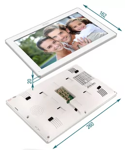 Wideodomofon 2 żyłowy 5TECH duży monitor 10& VIRGO/82225 WIFI - Wideodomofony - miniaturka - grafika 3