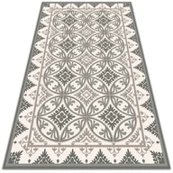 Dywany - Modny winylowy dywan wewnętrzny Retro koła 60x90 cm - miniaturka - grafika 1