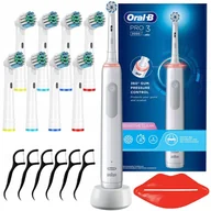 Szczoteczki do zębów - Szczoteczka Oral-B Pro 3 3000 Sensitive Clean Biała + 8 zam. precision - miniaturka - grafika 1