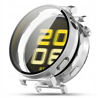 Akcesoria do smartwatchy - ETUI 2in1 HUAWEI WATCH GT5 42mm PRO - SREBRNE - miniaturka - grafika 1