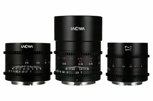 Obiektyw Zestaw obiektywów Venus Optics Cine Prime Wide, Macro do Micro 4/3 - Obiektywy - miniaturka - grafika 1