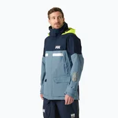 Kurtki i kamizelki sportowe męskie - Kurtka żeglarska męska Helly Hansen Pier 4.0 washed navy - miniaturka - grafika 1