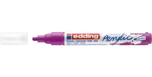 Marker akrylowy e-5100 EDDING, 2-3 mm, matowa jagoda - Markery permanentne - miniaturka - grafika 1