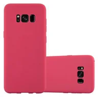 Etui i futerały do telefonów - Pokrowiec Do Samsung Galaxy S8 PLUS Etui w CANDY CZERWONY TPU Silikon Obudowa Case Cover Ochronny Plecki Cadorabo - miniaturka - grafika 1
