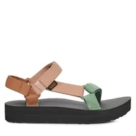 Sandały damskie - Sandały Teva Midform Universal 1090969 Kolorowy - miniaturka - grafika 1