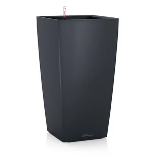 Lechuza Donica Cubico Color 40 ALL-IN-ONE, szary łupkowy, 13158 - Donice - miniaturka - grafika 1