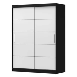 Szafa VISTA 06 150| Czarny, Biały - Szafy - miniaturka - grafika 1