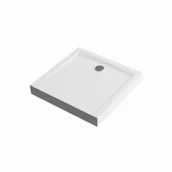 Brodziki prysznicowe - EXCELLENT BREX.1402.090.090.WHC Forma ComX brodzik kw.90x90 str.bia?y - miniaturka - grafika 1