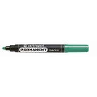 Markery permanentne - Centropen Marker permanentny 8566 okrągła końcówka zielony - miniaturka - grafika 1