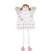 Ozdoby bożonarodzeniowe - Kalendarz adwentowy Anioł ze złotymi skrzydłami i sercem 120 cm - miniaturka - grafika 1