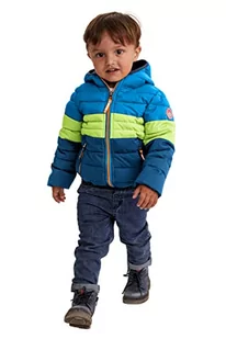Killtec bluza zimowa dla chłopców Hipsy Mini o wyglądzie puchu z kapturem, błękitna, 98/104, niebieski, 110/116 32665-000-00808-110/116 - Bluzy dla chłopców - miniaturka - grafika 1