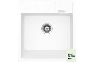 Zlew SCHOCK KALLIO M-100 day (Cristadur) | Sink GREEN - Zlewozmywaki - miniaturka - grafika 1
