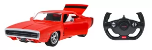 1970 Dodge Charger RT czerwony RASTAR model 1:16 Zdalnie sterowane auto + Pilot - Zabawki zdalnie sterowane - miniaturka - grafika 2