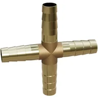 Łączniki, trójniki, kształtki - Mexen BRASS czwórnik do węża X mosiężny 10 x 10 x 10 x 10 mm - W97432-10101010 - miniaturka - grafika 1