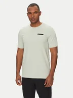 Koszulki męskie - Under Armour T-Shirt Strip Logo 1390203 Écru Relaxed Fit - miniaturka - grafika 1