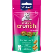 Suplementy i witaminy dla kotów - Vitakraft Crispy Crunch Dental 60G - miniaturka - grafika 1