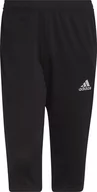 Spodnie sportowe męskie - Adidas Spodnie piłkarskie adidas ENTRADA 22 3/4 Panty HB0576 HB0576 czarny L - miniaturka - grafika 1