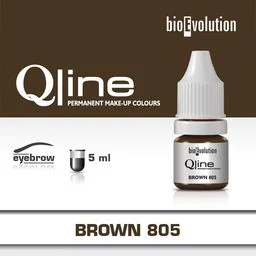 Pigment Bioevolution Brown 805 - Qline - Pozostałe akcesoria kosmetyczne - miniaturka - grafika 1
