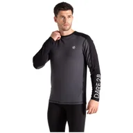 Koszulki sportowe męskie - Męska koszulka Dare 2b Exchange III Baselayer Top Rozmiar: XL / Kolor: czarny/szary - miniaturka - grafika 1