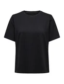 Koszulki i topy damskie - ONLY Onlonly S/S Tee Jrs Noos Top Kobiety, czarny, M - miniaturka - grafika 1
