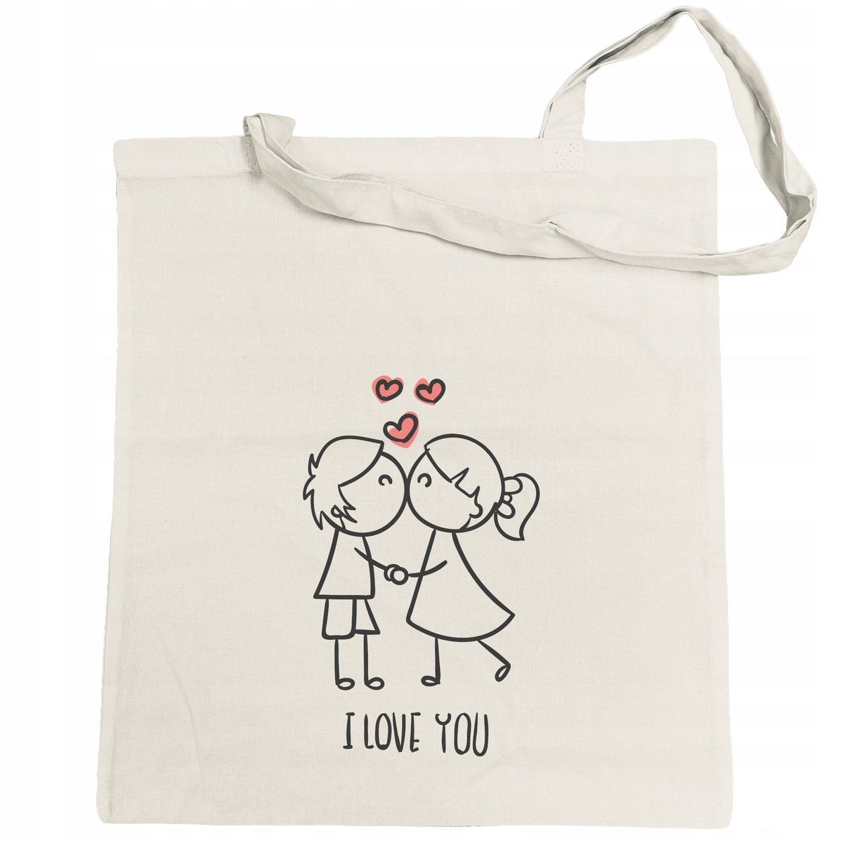 Walentynki Torba na zakupy nadruk Miłość Para