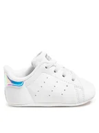 Buty dla dziewczynek - adidas Sneakersy Stan Smith Crib FY7892 Biały - miniaturka - grafika 1