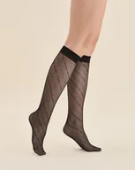 Skarpetki damskie - Podkolanówki Mira - Gabriella - miniaturka - grafika 1