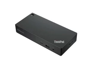 Stacja dokująca Lenovo ThinkPad Universal USB-C Smart 11w1 3xUSB-A 3.1, 2xUSB-A 2.0, 1xUSB-C 3.1, 1xHDMI, 2xDisplayPort, 1xRJ45, 1x3.5 mm Combo Jack (40B20135EU) -  Raty , - Huby USB - miniaturka - grafika 1