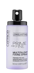 Catrice PRIME AND FINE Multitalent Fixing Spray - Utrwalacz do makijażu w sprayu - 50 ml CATUMSML - Podkłady do twarzy - miniaturka - grafika 2