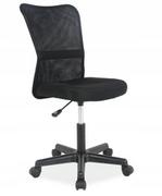 Fotele i krzesła biurowe - Signal Fotel biurowy Q-121 czarny OBRQ121CZ - miniaturka - grafika 1